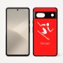 כיסוי בעיצוב אישי עם השם שלך לדגם - Google Pixel 7 5G בעיצוב סקי אולימפי