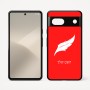 כיסוי בעיצוב אישי עם השם שלך לדגם - Google Pixel 7 5G בעיצוב נוצת נוצה