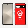 כיסוי בעיצוב אישי עם השם שלך לדגם - Google Pixel 7 5G בעיצוב גלובוסי שלום