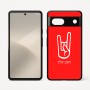 כיסוי בעיצוב אישי עם השם שלך לדגם - Google Pixel 7 5G בעיצוב יד סלע