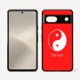 כיסוי בעיצוב אישי עם השם שלך לדגם - Google Pixel 7 5G בעיצוב סמל יינג יאנג
