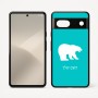 כיסוי בעיצוב אישי עם השם שלך לדגם - Google Pixel 7 5G בעיצוב דוב