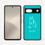 כיסוי בעיצוב אישי עם השם שלך לדגם - Google Pixel 7 5G בעיצוב חתול