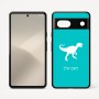 כיסוי בעיצוב אישי עם השם שלך לדגם - Google Pixel 7 5G בעיצוב דינוזאור