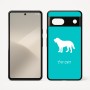 כיסוי בעיצוב אישי עם השם שלך לדגם - Google Pixel 7 5G בעיצוב כלב