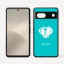 כיסוי בעיצוב אישי עם השם שלך לדגם - Google Pixel 7 5G בעיצוב ראש פיל