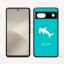כיסוי בעיצוב אישי עם השם שלך לדגם - Google Pixel 7 5G בעיצוב כריש ראש פטיש