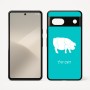 כיסוי בעיצוב אישי עם השם שלך לדגם - Google Pixel 7 5G בעיצוב חזיר