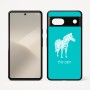 כיסוי בעיצוב אישי עם השם שלך לדגם - Google Pixel 7 5G בעיצוב זברה