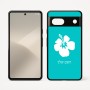 כיסוי בעיצוב אישי עם השם שלך לדגם - Google Pixel 7 5G בעיצוב פרח היביסקוס