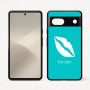 כיסוי בעיצוב אישי עם השם שלך לדגם - Google Pixel 7 5G בעיצוב שפתיים - נשיקה