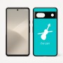 כיסוי בעיצוב אישי עם השם שלך לדגם - Google Pixel 7 5G בעיצוב כינור