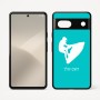 כיסוי בעיצוב אישי עם השם שלך לדגם - Google Pixel 7 5G בעיצוב אופנוע ים