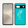 כיסוי בעיצוב אישי עם השם שלך לדגם - Google Pixel 7 5G בעיצוב חיטה גלית זהב