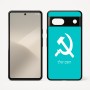 כיסוי בעיצוב אישי עם השם שלך לדגם - Google Pixel 7 5G בעיצוב פטיש ומגל