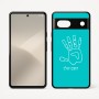 כיסוי בעיצוב אישי עם השם שלך לדגם - Google Pixel 7 5G בעיצוב יד