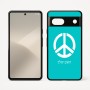 כיסוי בעיצוב אישי עם השם שלך לדגם - Google Pixel 7 5G בעיצוב סמל השלום