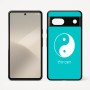 כיסוי בעיצוב אישי עם השם שלך לדגם - Google Pixel 7 5G בעיצוב סמל יינג יאנג