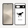כיסוי בעיצוב אישי עם השם שלך לדגם - Google Pixel 7 5G בעיצוב דינוזאור