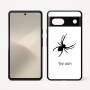 כיסוי בעיצוב אישי עם השם שלך לדגם - Google Pixel 7 5G בעיצוב עכביש