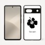 כיסוי בעיצוב אישי עם השם שלך לדגם - Google Pixel 7 5G בעיצוב פרח היביסקוס