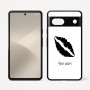 כיסוי בעיצוב אישי עם השם שלך לדגם - Google Pixel 7 5G בעיצוב שפתיים - נשיקה