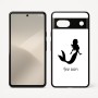 כיסוי בעיצוב אישי עם השם שלך לדגם - Google Pixel 7 5G בעיצוב בתולת ים - אישה