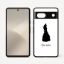 כיסוי בעיצוב אישי עם השם שלך לדגם - Google Pixel 7 5G בעיצוב נסיכה