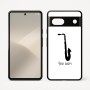 כיסוי בעיצוב אישי עם השם שלך לדגם - Google Pixel 7 5G בעיצוב סקסופון