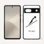 כיסוי בעיצוב אישי עם השם שלך לדגם - Google Pixel 7 5G בעיצוב קפיצת סקי אולימפית