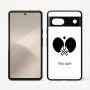 כיסוי בעיצוב אישי עם השם שלך לדגם - Google Pixel 7 5G בעיצוב פינג פונג