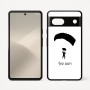 כיסוי בעיצוב אישי עם השם שלך לדגם - Google Pixel 7 5G בעיצוב צניחה חופשית