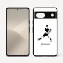 כיסוי בעיצוב אישי עם השם שלך לדגם - Google Pixel 7 5G בעיצוב שחקן טניס
