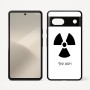 כיסוי בעיצוב אישי עם השם שלך לדגם - Google Pixel 7 5G בעיצוב פצצת אטום גרעינית