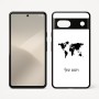 כיסוי בעיצוב אישי עם השם שלך לדגם - Google Pixel 7 5G בעיצוב מפת העולם