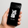 כיסוי בעיצוב אישי עם השם שלך לדגם - Google Pixel 7 5G בעיצוב ארנב מחזיק גזר