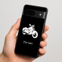 כיסוי בעיצוב אישי עם השם שלך לדגם - Google Pixel 7 5G בעיצוב הארלי-דיווידסון