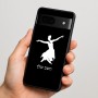 כיסוי בעיצוב אישי עם השם שלך לדגם - Google Pixel 7 5G בעיצוב בלרינה