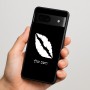 כיסוי בעיצוב אישי עם השם שלך לדגם - Google Pixel 7 5G בעיצוב שפתיים - נשיקה