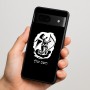 כיסוי בעיצוב אישי עם השם שלך לדגם - Google Pixel 7 5G בעיצוב אנג'ל מוזיקלי