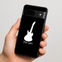 כיסוי בעיצוב אישי עם השם שלך לדגם - Google Pixel 7 5G בעיצוב גיטרה