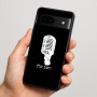כיסוי בעיצוב אישי עם השם שלך לדגם - Google Pixel 7 5G בעיצוב מיקרופון
