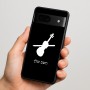 כיסוי בעיצוב אישי עם השם שלך לדגם - Google Pixel 7 5G בעיצוב כינור