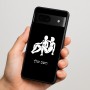 כיסוי בעיצוב אישי עם השם שלך לדגם - Google Pixel 7 5G בעיצוב מזלות - תאומים