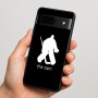 כיסוי בעיצוב אישי עם השם שלך לדגם - Google Pixel 7 5G בעיצוב הוקי שוערים