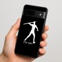 כיסוי בעיצוב אישי עם השם שלך לדגם - Google Pixel 7 5G בעיצוב זורק כידון