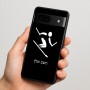 כיסוי בעיצוב אישי עם השם שלך לדגם - Google Pixel 7 5G בעיצוב סקי אולימפי