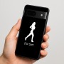כיסוי בעיצוב אישי עם השם שלך לדגם - Google Pixel 7 5G בעיצוב רץ רץ אישה