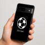 כיסוי בעיצוב אישי עם השם שלך לדגם - Google Pixel 7 5G בעיצוב כדורגל כדור כדורגל