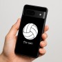כיסוי בעיצוב אישי עם השם שלך לדגם - Google Pixel 7 5G בעיצוב כדור כדורעף